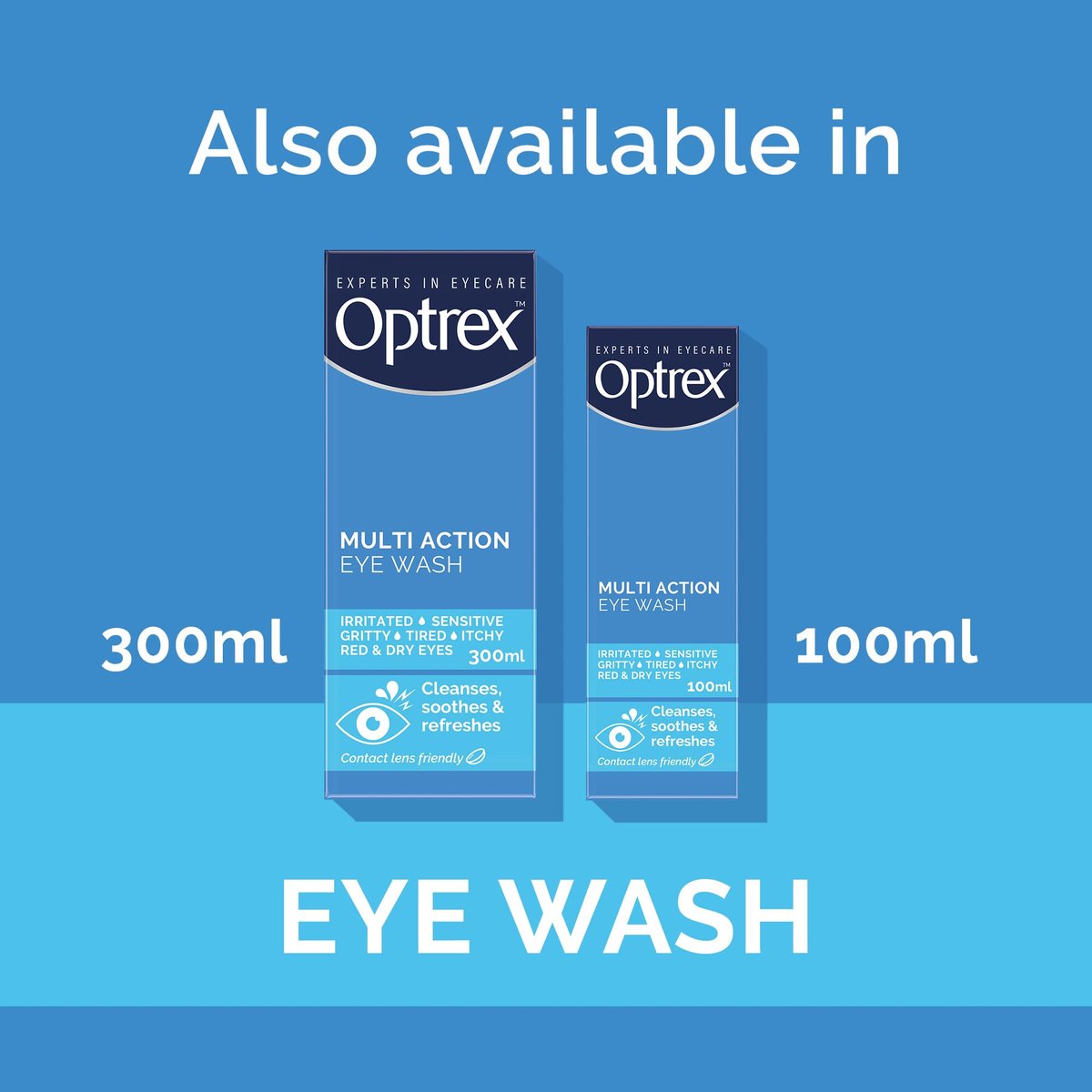 Optrex Multi-Action Augenspülung 100ml – Sanfte & effektive Augenreinigung