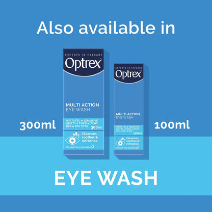 Optrex Multi-Action Augenspülung 100ml – Sanfte & effektive Augenreinigung