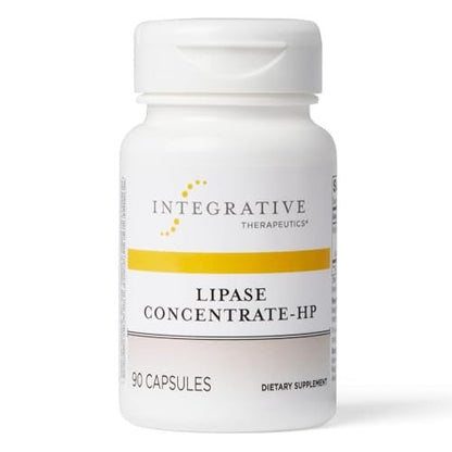 Integrative Therapeutics Lipase Concentrate-HP – Verdauungsenzym für die Fettverdauung, 90 Kapseln (45 Portionen)