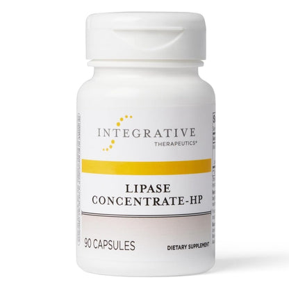 Integrative Therapeutics Lipase Concentrate-HP – Verdauungsenzym für die Fettverdauung, 90 Kapseln (45 Portionen)