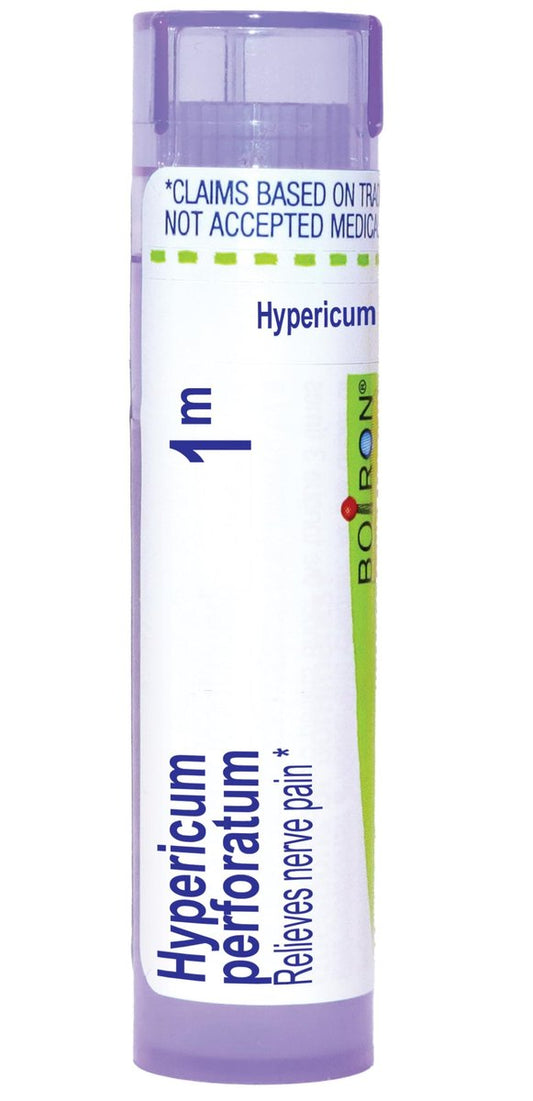 Boiron Hypericum Perforatum 1M Homöopathisches Arzneimittel bei Nervenschmerzen – 80 Kügelchen