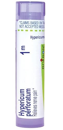 Boiron Hypericum Perforatum 1M Homöopathisches Arzneimittel bei Nervenschmerzen – 80 Kügelchen