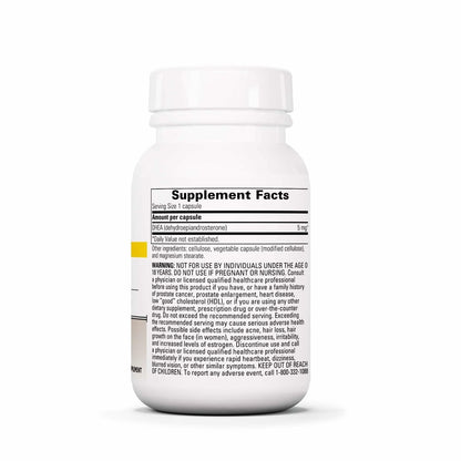 Integrative Therapeutics DHEA-5 – Nahrungsergänzungsmittel für gesundes Altern und hormonelles Gleichgewicht – Vegan, laktose- & glutenfrei – 60 Kapseln