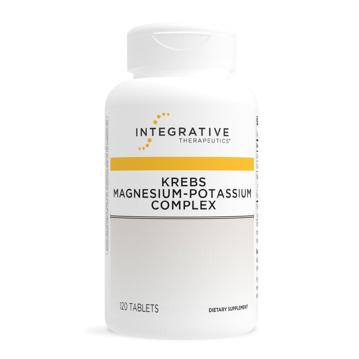 Integrative Therapeutics Krebs Magnesium-Kalium-Komplex – Mineralstoffpräparat zur Unterstützung der Herzfunktion* und zellulären Energieproduktion* – Glutenfrei & laktosefrei – 120 Tabletten (60 Portionen)