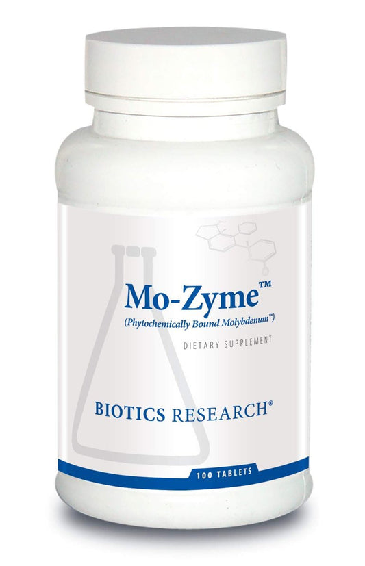 Biotics Research Mo-Zyme Molybdän 50 µg – Leberunterstützung, Entgiftung, essentielles Spurenelement, gesunder Stoffwechsel, antioxidative Unterstützung – 100 Tabletten