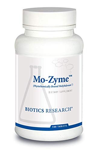 Biotics Research Mo-Zyme Molybdän 50 µg – Leberunterstützung, Entgiftung, essentielles Spurenelement, gesunder Stoffwechsel, antioxidative Unterstützung – 100 Tabletten