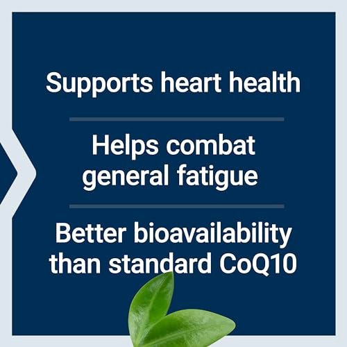 Life Extension Super Ubiquinol CoQ10 50 mg – Unterstützung der Mitochondrienfunktion für Herz und Energie, 30 Weichkapseln