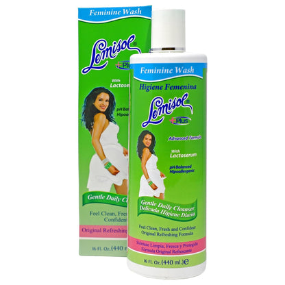 Lemisol Plus Sanfte tägliche Reinigungslotion, Original Erfrischend, 473 ml