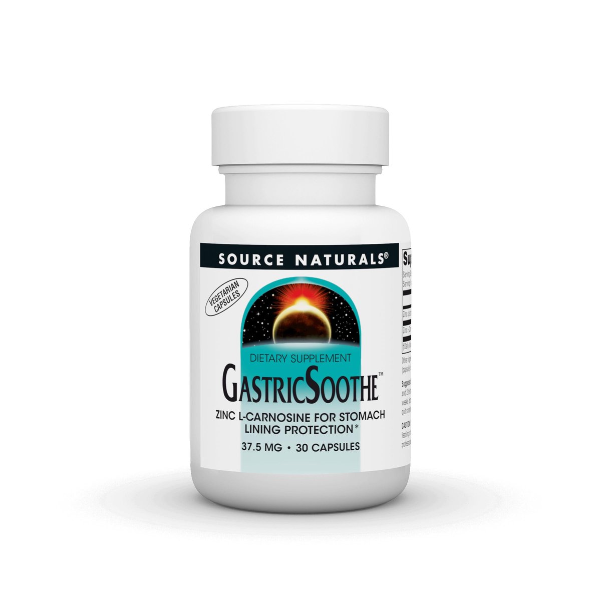 Source Naturals GastricSoothe Zink-L-Carnosin* – 30 vegane Kapseln zur Magenberuhigung