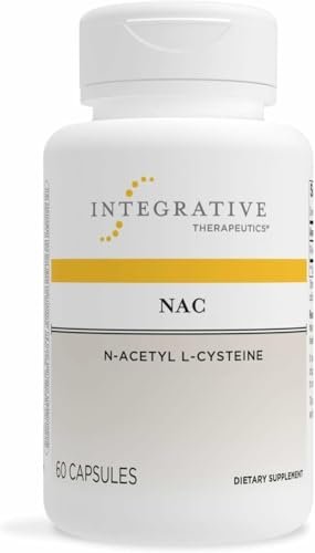 Integrative Therapeutics NAC – Antioxidant-Unterstützung für Atemwege und Lungenfunktion* – Glutenfrei & laktosefrei – 60 Kapseln