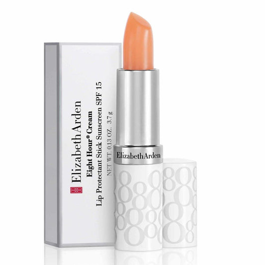 Elizabeth Arden Eight Hour Cream Lip Protectant Stick SPF 15 – Lippenbalsam für trockene, rissige Lippen mit Sheabutter, Kokosöl & Vitamin E, 0,13 oz