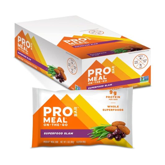 PROBAR MEAL Bar Superfood Slam – 12er-Pack, veganer & glutenfreier Proteinriegel aus pflanzlichen Vollwertzutaten