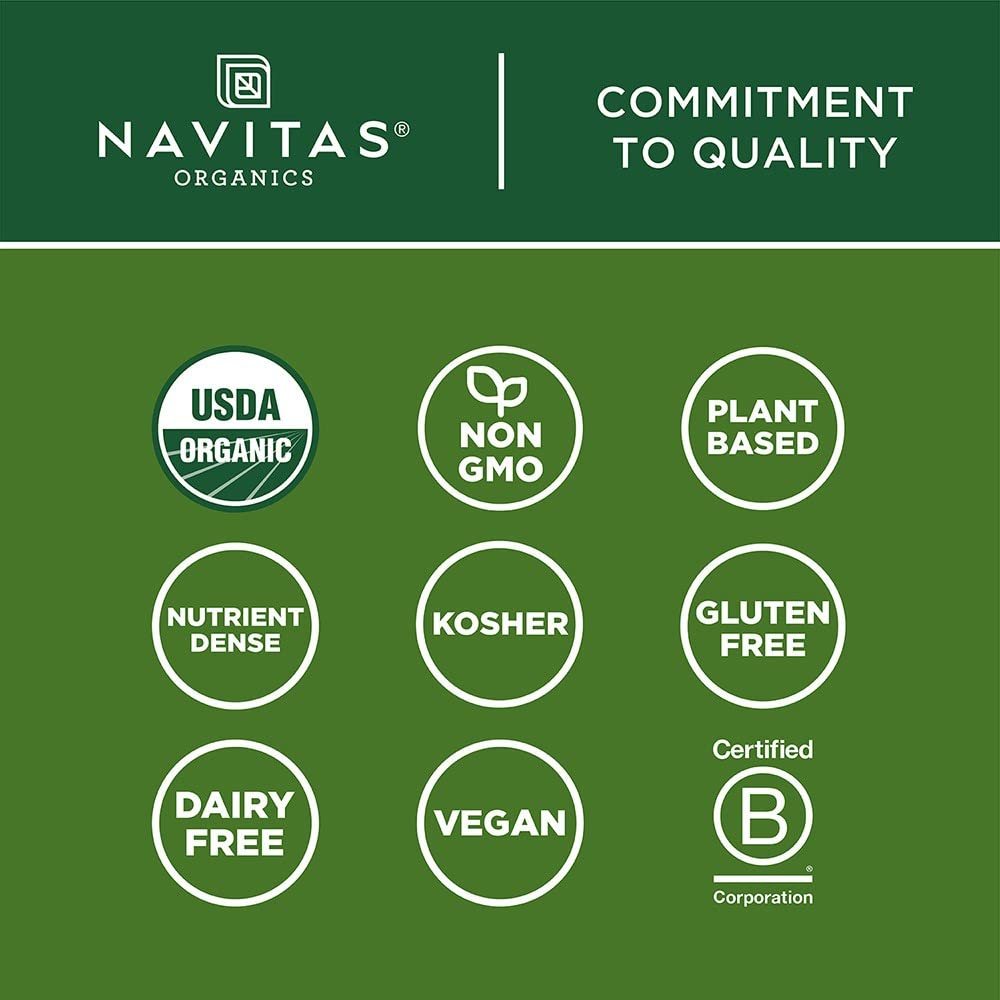 Navitas Organics Goji Pulver – 100% gefriergetrockneter Goji-Beeren-Saft – Antioxidantien-Boost – für Smoothies, Desserts & mehr – USDA Bio, Nicht-GVO, Koscher, Vegan, Glutenfrei (115g Beutel, 12 Portionen)