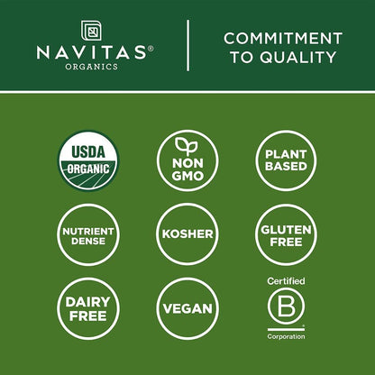 Navitas Organics Goji Pulver – 100% gefriergetrockneter Goji-Beeren-Saft – Antioxidantien-Boost – für Smoothies, Desserts & mehr – USDA Bio, Nicht-GVO, Koscher, Vegan, Glutenfrei (115g Beutel, 12 Portionen)