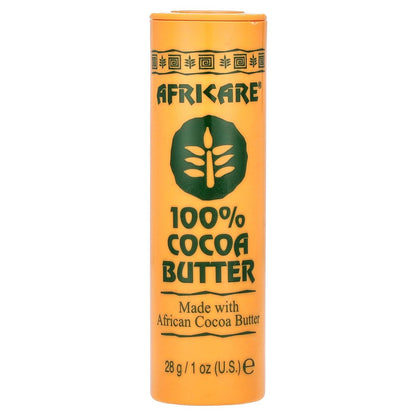 Africare 100% Kakaobutter 1 oz (28,3 g) – Reine Feuchtigkeitspflege für Haut und Haare