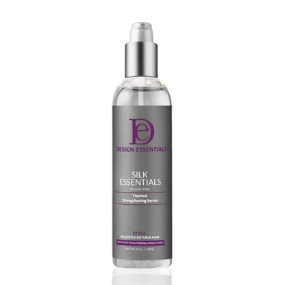 Design Essentials Silk Essentials Thermal Strengthening Serum – Hitzeschutz-Serum für schwerelose Thermo-Styles, 118 ml