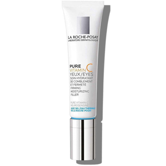 La Roche-Posay Redermic C Pure Vitamin C Augencreme mit Hyaluronsäure – Anti-Aging-Wirkung, 0,5 Fl Oz (1er-Pack)