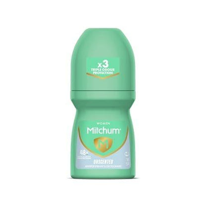 Mitchum Roll-on 50 ml – Unparfümiert, gegen übermäßiges Schwitzen & Körpergeruch