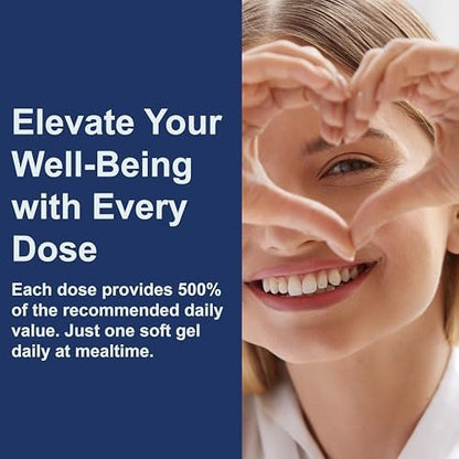 Carlson Vitamin A 15.000 IE (4500 µg RAE) Palmitat – 240 Softgels für Sehkraft, gesunde Haut & Immunsystem