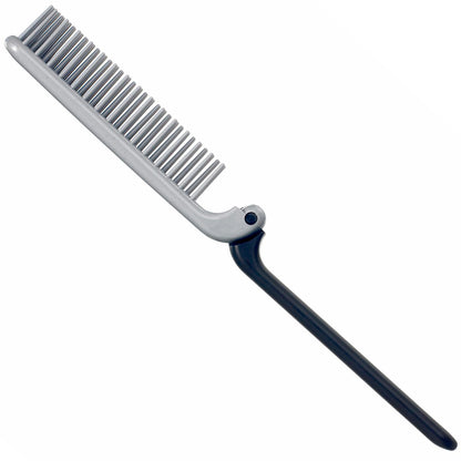 Kent KFM4 Antistatische Haarbürste für Männer – Klappbare Mini-Haarbürste für frizzfreies Styling und tägliche Pflege, Hergestellt in England