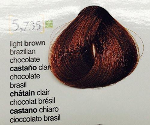 Salermvison Haarfärbecreme #5.735 Hellbraun Brasilianische Schokolade, 75 ml