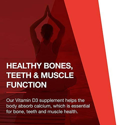 PROTOCOL FOR LIFE BALANCE Vitamin D3 2.000 IE – Immununterstützung, gesunde Knochen und Zähne – 120 Weichkapseln