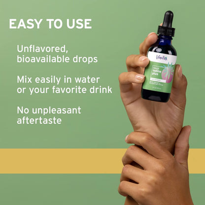 Life-flo Flüssiges Jod Plus 150 mcg – Jodpräparat zur Unterstützung der Schilddrüse,* für gesunde Energie & Stoffwechsel* mit Jod und Kaliumjodid (geschmacksneutral)