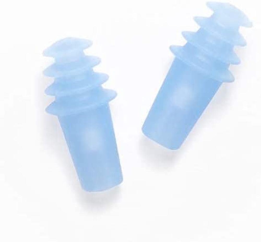 EarPlanes Plus (1 Paar) – Silikon-Ohrstöpsel für Flugreisen, Transparent