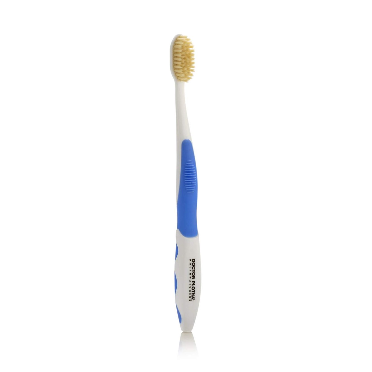 MOUTHWATCHERS Soft Flossing Manual Zahnbürste für Erwachsene, Blau, Ultra Clean, Geeignet für empfindliche Zähne und Zahnfleisch
