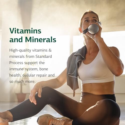 Standard Process B6-Niacinamid – Unterstützt Energie-Stoffwechsel & Herzgesundheit – Fördert Verdauungs- & Blutkreislaufsysteme – Glutenfrei, laktosefrei & sojafrei – 90 Tabletten (90 Portionen)