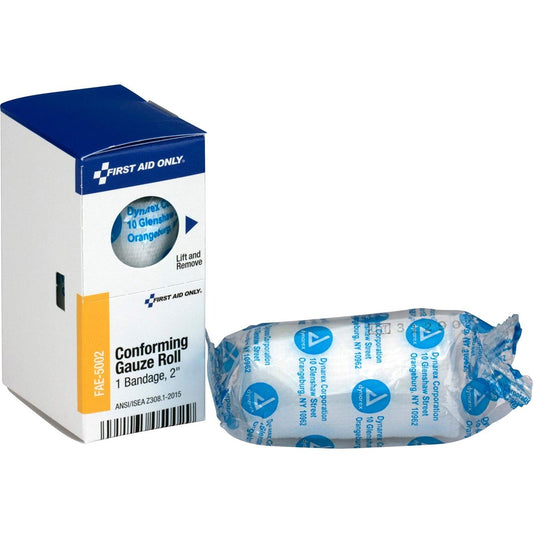 First Aid Only FAE5002 2 Zoll Mullbinde – Bambus-Mullbinde zur Wundversorgung