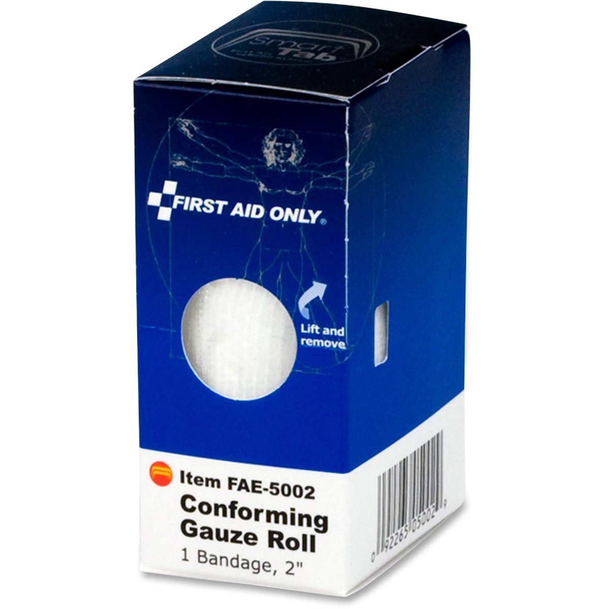 First Aid Only FAE5002 2 Zoll Mullbinde – Bambus-Mullbinde zur Wundversorgung