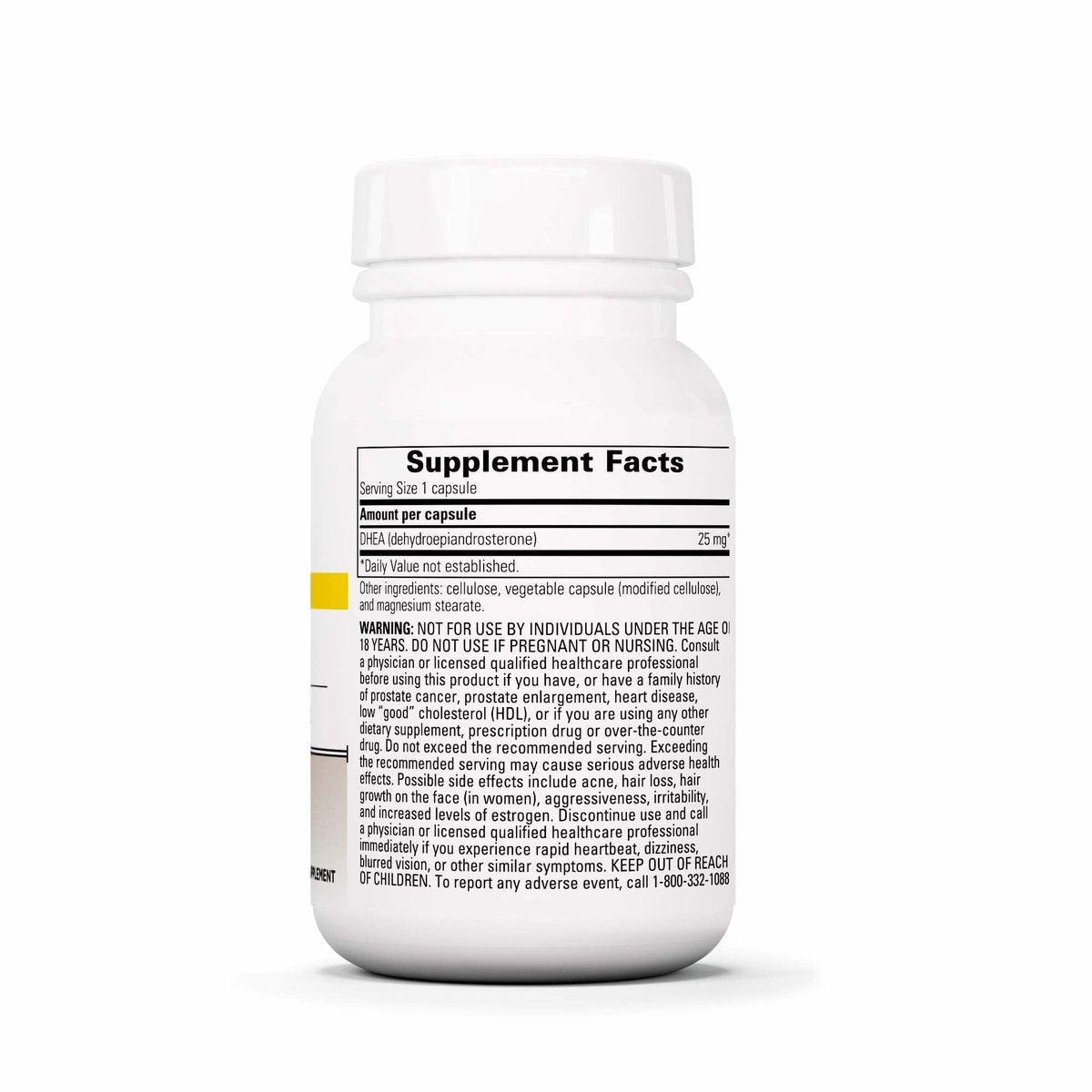 Integrative Therapeutics DHEA-25 – Nahrungsergänzungsmittel für Männer & Frauen – Vegan, glutenfrei & laktosefrei – 60 Kapseln (60 Portionen)