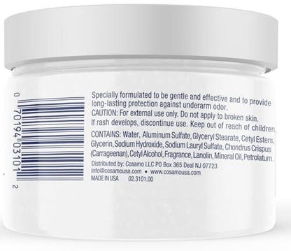 Tussy Deodorant Creme, 1,7 Unzen (6er-Pack) – Wirksamer Schutz den ganzen Tag