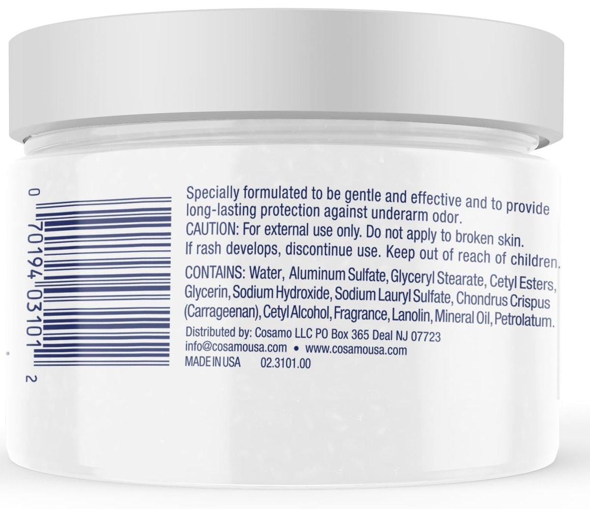 Tussy Deodorant Creme, 1,7 Unzen (6er-Pack) – Wirksamer Schutz den ganzen Tag