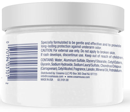 Tussy Deodorant Creme, 1,7 Unzen (6er-Pack) – Wirksamer Schutz den ganzen Tag