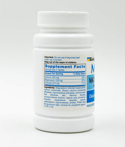 Rising Pharma Mag64 Magnesiumchlorid mit Calcium Tabletten - 60 Stück