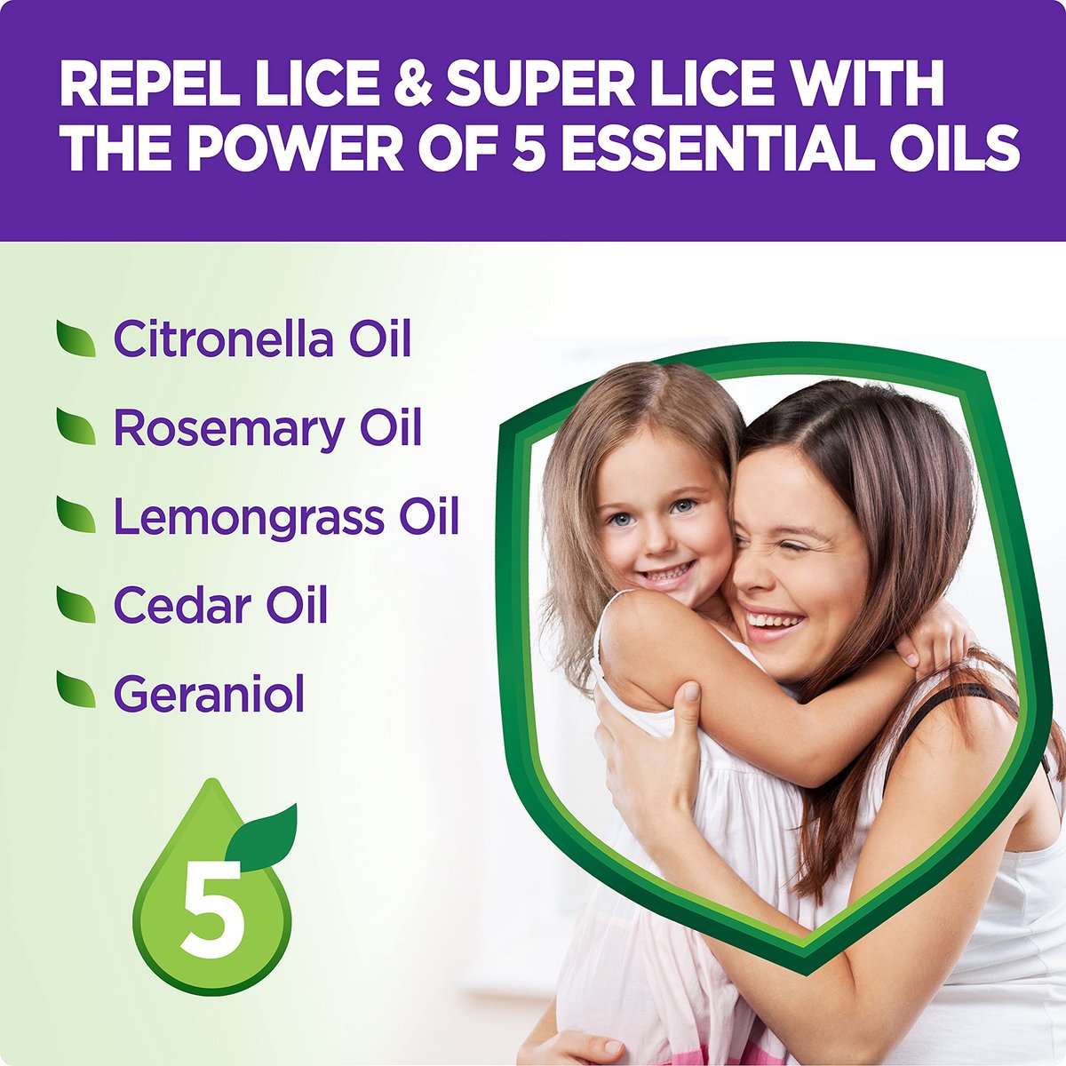 Lice Shield Shampoo & Conditioner in 1 – Wehrt Läuse und Superläuse ab, 300 ml