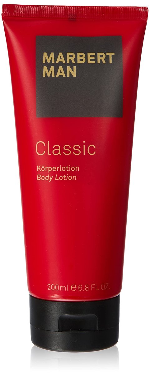 Marbert Men Classic Body Lotion 200 ml – Pflegende Feuchtigkeitslotion für Herren
