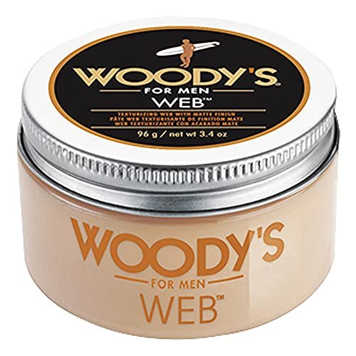 Woody's Quality Grooming Web 3.4 OZ – Styling-Pomade für flexiblen Halt und natürlichen Glanz
