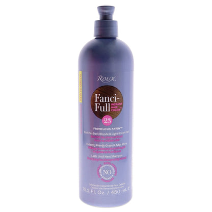 Roux Fanci-Full Instant Hair Color Rinse, 23 Frivolous Fawn – Temporäre Haarfarbe zum Ausgleichen von Tönen und Abdecken von grauem Haar, 15,2 Unzen