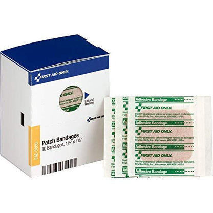 First Aid Only FAE3000 Pflasterverbände, 1,5 x 1,5 Zoll, 10 Stück