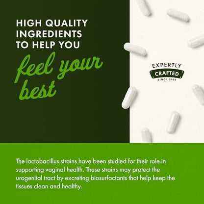 Swanson FemFlora Frauen Probiotikum – 9 Milliarden KBE pro Kapsel, 60 Kapseln – Unterstützung für Verdauungs-, Harn- und Vaginalgesundheit