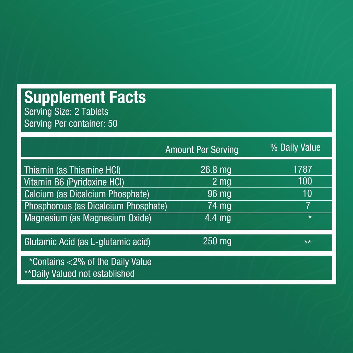 FITINA Gehirn Nahrungsergänzung mit Vitamin B6 & Thiamin für Gedächtnis, Konzentration und kognitive Unterstützung | Hochdosierte B-Vitamine für Nervensystem und Gehirngesundheit, tägliche Formel für Erwachsene, 100 Tabletten (1-Pack)