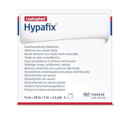 Hypafix Flexible Fixierverband zum Sichern von Geräten und Wundauflagen – 5 cm x 10 m, 1 Rolle