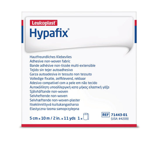 Hypafix Flexible Fixierverband zum Sichern von Geräten und Wundauflagen – 5 cm x 10 m, 1 Rolle