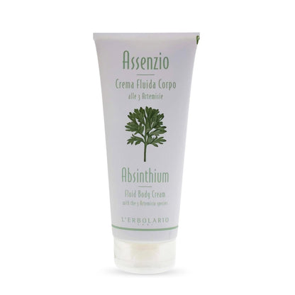 L’Erbolario Körpercreme – Feuchtigkeitsspendende Body Butter für alle Hauttypen – Belebende und straffende Hautpflege mit Kräuternoten - Absinthium – 200 ml