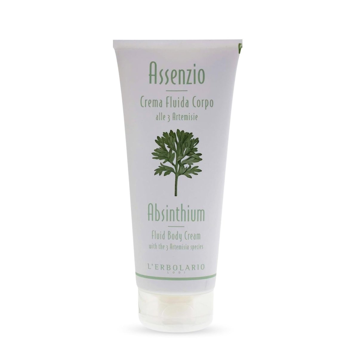 L’Erbolario Körpercreme – Feuchtigkeitsspendende Body Butter für alle Hauttypen – Belebende und straffende Hautpflege mit Kräuternoten - Absinthium – 200 ml