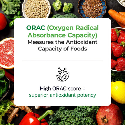 Paradise Herbs ORAC Energy Superfood Kapseln – 42+ Bio & Wildkräuter, Probiotika & Enzyme, 120 Kapseln