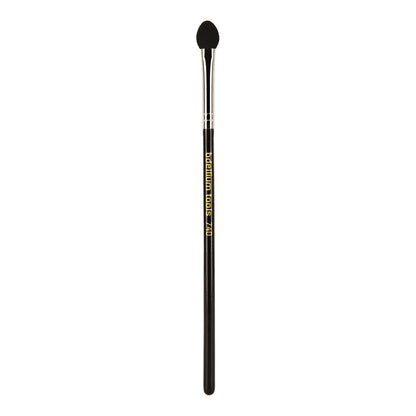 Bdellium Tools Professioneller Make-up-Pinsel - Maestro Serie 740 Schwamm-Applikator - Mit weichem Rubycell-Schaum für makellosen Lidschattenauftrag (Schwarz, 1 Stück)
